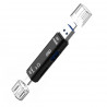 AURUM Universal-Adapter: Micro-SD zu USB 3.0 zu USB-C zu Android zu Micro-USB